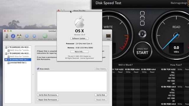 2 tb on macbook pro 13 inch # raid 0 # 5400 rpm 1tb x 2 смотреть онлайн