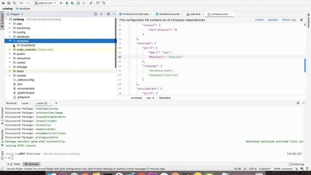 Laravel подключение собственных хелперов смотреть онлайн