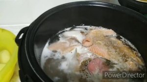 Рыбный суп или Уха из  Супового набора форели.