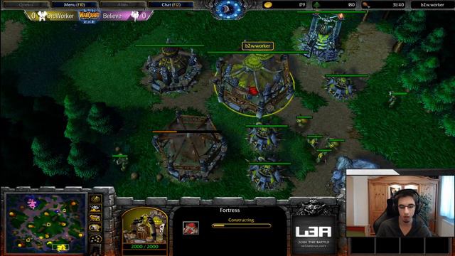 Gera Cup 85 - Semifinal - OrcWorker (O) vs Believe (U) Game 1 (Best of 3) смотреть онлайн