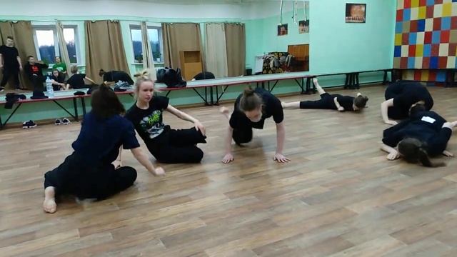 театр танца Антона Косова репетиция номера "Сестрички" смотреть онлайн