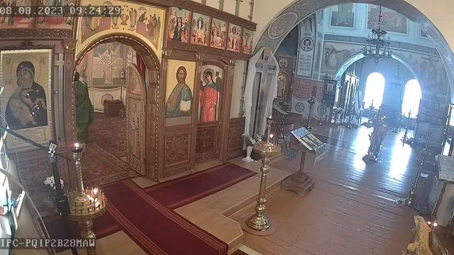 Прп. Моисея Угрина, Печерского. Божественная литургия. смотреть онлайн