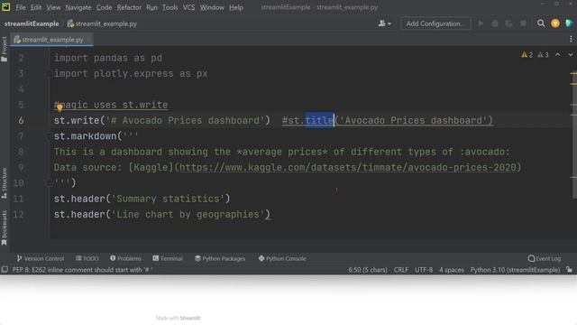 How to build dashboard apps with Streamlit Python (quick Tutorial) смотреть онлайн