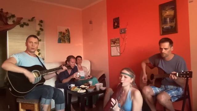 Эй прохожий кавер группа Кино Виктор Цой Дуэт Уроборос Наш квартирник смотреть онлайн