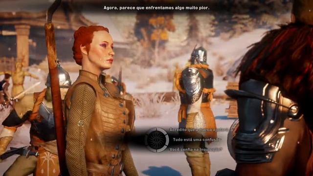 Dragon Age™: Inquisition - Cullen greets Belle properly смотреть онлайн