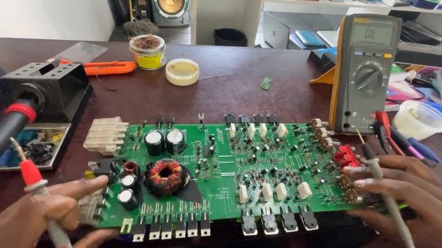 How to Repair A Car Amplifier on protection Mode in Less than 30mins. No sound Repair. смотреть онлайн