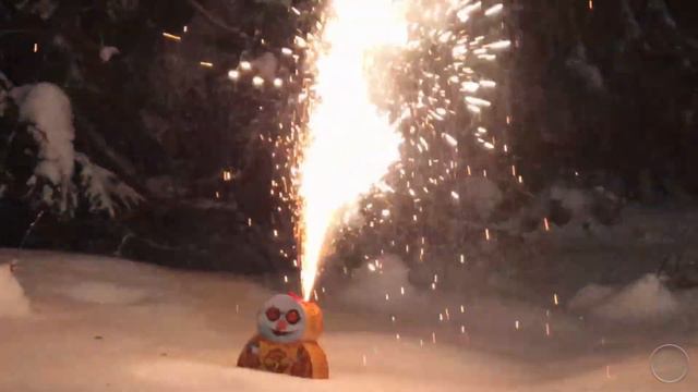 Фонтан "Снежный человек" смотреть онлайн