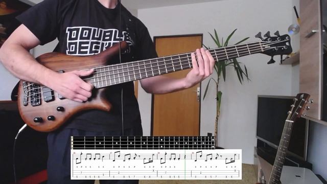 Monkey Business - My Friends (slap bass cover - play along tabs - Warwick Thumb BO ) смотреть онлайн