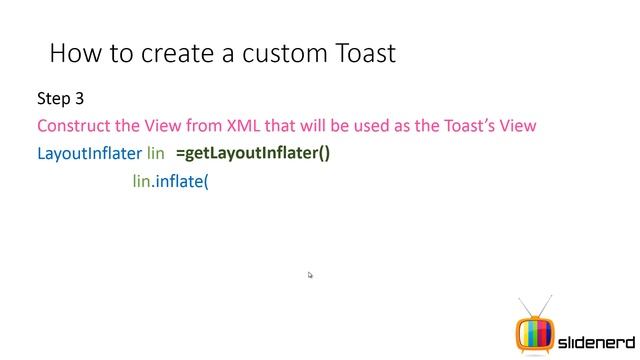 33 Android Custom Toast Example Part 1 | смотреть онлайн