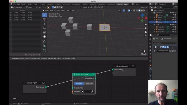 Blender - 01 - Point Instance sur Geometry Nodes смотреть онлайн