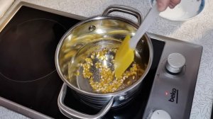 Приготовление попкорна из кукурузы холодным способом/как приготовить Попкорн дома