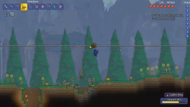 Terraria Tremor Mod #3 Хотел дом, но гоблины не хотели :3 смотреть онлайн
