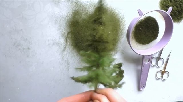 How to make a miniature Christmas Winter Tree смотреть онлайн