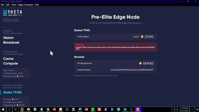 PRE-ELITE EDGE NODE UPDATE MAR 17TH 2021 смотреть онлайн