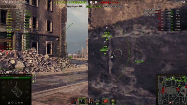 World of Tanks - Огненный след - Глобальная карта /Победный бой на карте Химмельсдорф/ смотреть онлайн