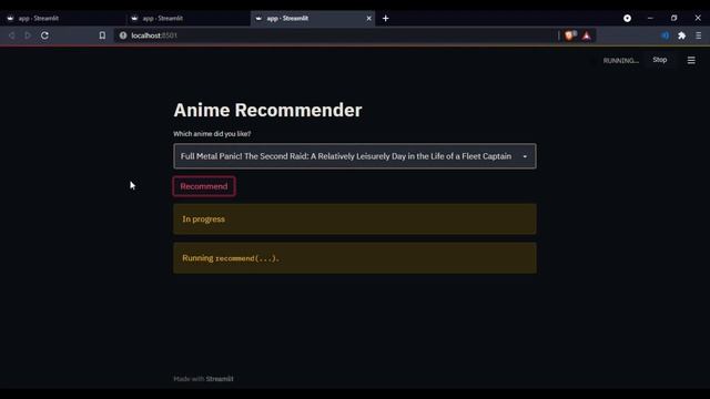 Anime Recommendation System using Python смотреть онлайн
