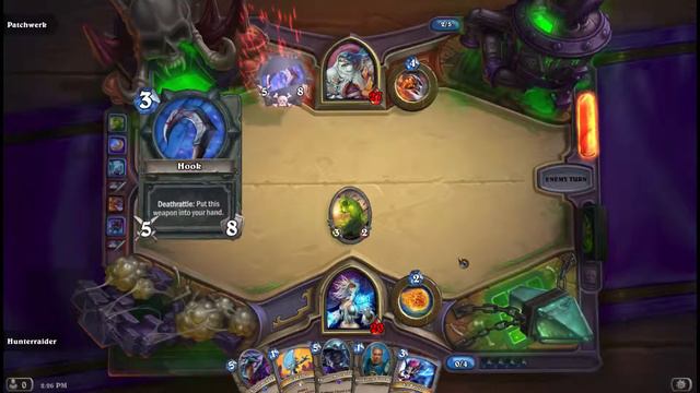 HearthStone Naxxramas Gameplay Solo Adventures Construct Quarter Gameplay CZ смотреть онлайн
