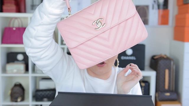 SURPRISE CHANEL TRENDY CC BAG UNBOXING | Jerusha Couture смотреть онлайн
