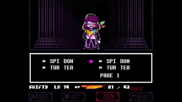 Storyshift Facing Demons - Chara Battle | Full Fight | Devilovania