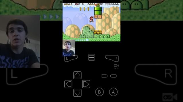 Super Mario Bros 3 on a GBA Emulator. смотреть онлайн