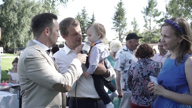 Интервью на свадьбе Андрея и Евгении смотреть онлайн