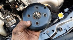 Шум помпы Toyota Camry 40 инструкция по замене)