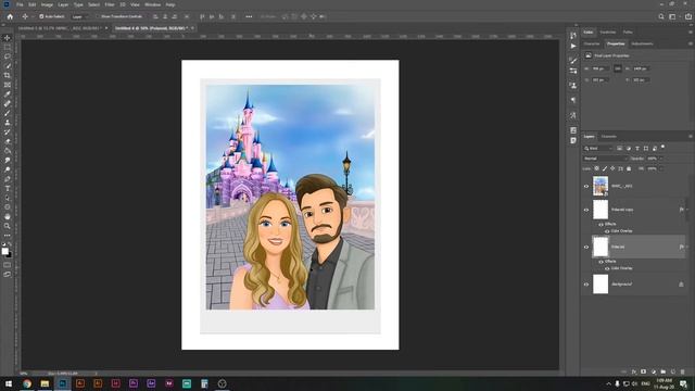How To Make Polaroid Frame for Any Photograph - Photoshop Tutorial смотреть онлайн