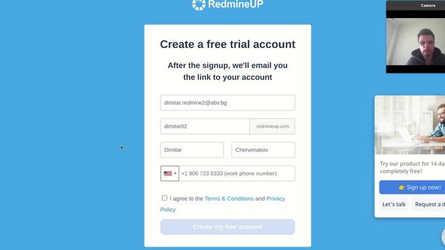 How to create free Redmine account смотреть онлайн