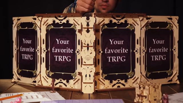 Ugears Presents Unique Mechanical Devices for Tabletop Games смотреть онлайн
