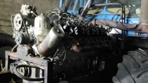 Ямз 238. Итоги.Тяжелый запуск мотора.