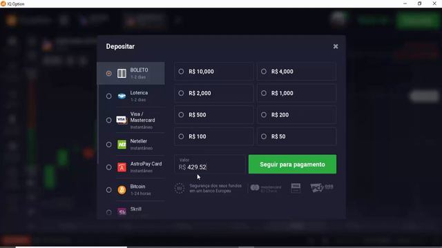 depósito IQ option смотреть онлайн