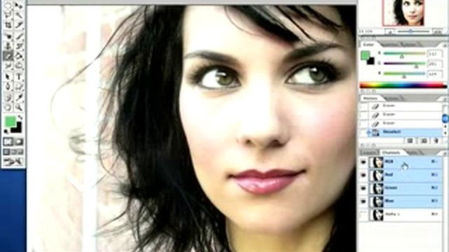 Уроки фотошопа -- Вырезание сложных объектов из фона смотреть онлайн