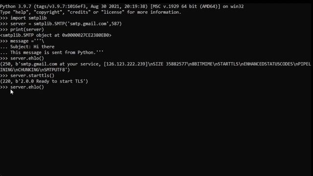 How to send Gmail by using Python смотреть онлайн