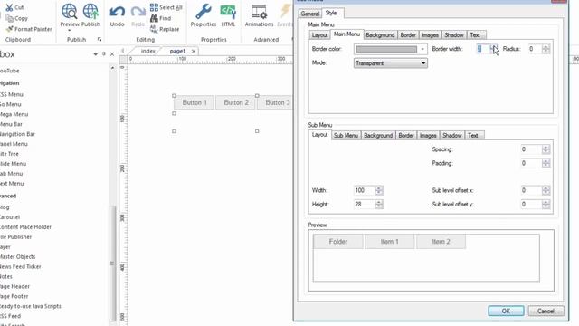 The CSS Menu Tool in 90 Second Website Builder смотреть онлайн