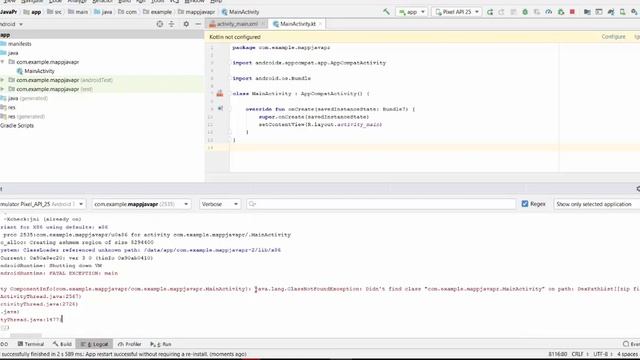 Convert Java Code Project To Kotlin in Android Studio смотреть онлайн