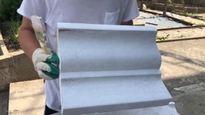 Чем красить фасадный декор