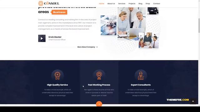 Consoul - Consulting Business WordPress Theme consulting 15 Mio смотреть онлайн