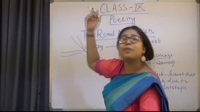 English Class 9 Poetry: The Road not taken смотреть онлайн