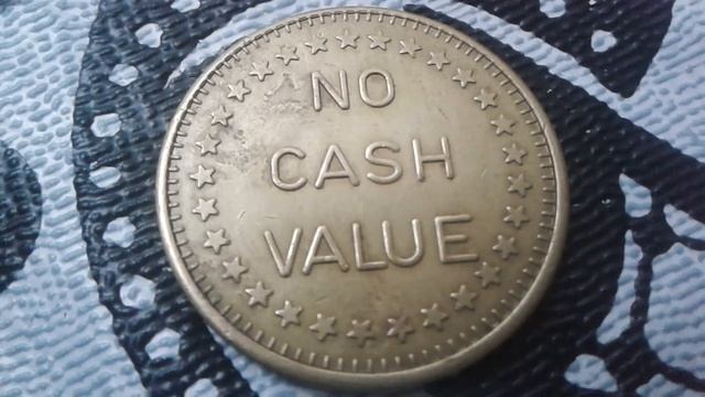 Rare Game Token - No Cash Value Lucky Winner Only Amusement
