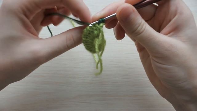 Вязание крючком. Урок 23 - Завиток (спираль) | Сurl crochet смотреть онлайн