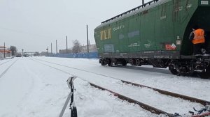 Манëвры Тепловоза ЧМЭ3-3110 На Станции Металлист