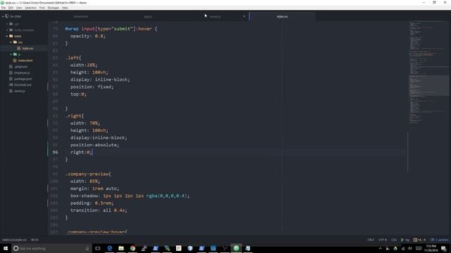 Let's Build a MEAN stack CRM: Some styling and creating our first Angular click Handler смотреть онлайн