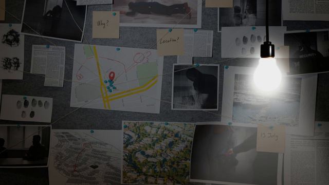 Detective Board Backdrop Video Template | FREE BACKDROP VIDEO | BFA