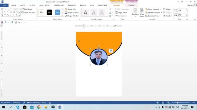 How to make ID card in Microsoft Word | MS Word me ID card design kaise banaye | MS Word Design смотреть онлайн