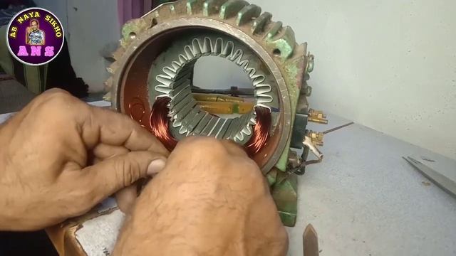 TEXMO DMS 2 N complete winding! टेक्समो डी एम एस टू मोटर वाइंडिंग सबसे आसान तरीका смотреть онлайн