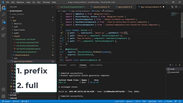 redirectTo in angular route | Angular Tutorial смотреть онлайн