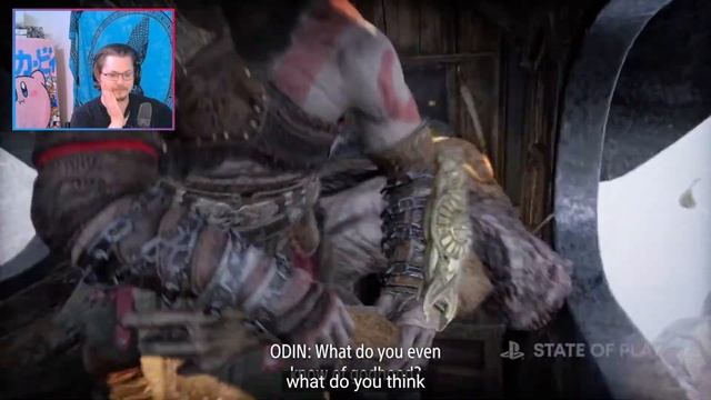 God of War Ragnarök State of Play Reaction смотреть онлайн