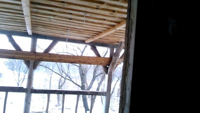 ?К чему приводит долгострой из самана/Саманный дом на деревянном каркасе с 2х уровневой мансардой. смотреть онлайн