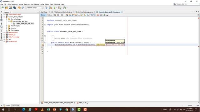 How to get Current date and time In Java смотреть онлайн