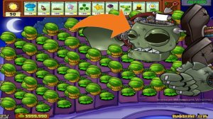 99 арбузопульт против Доктора Зомбосса. Plants vs Zombies Hack.